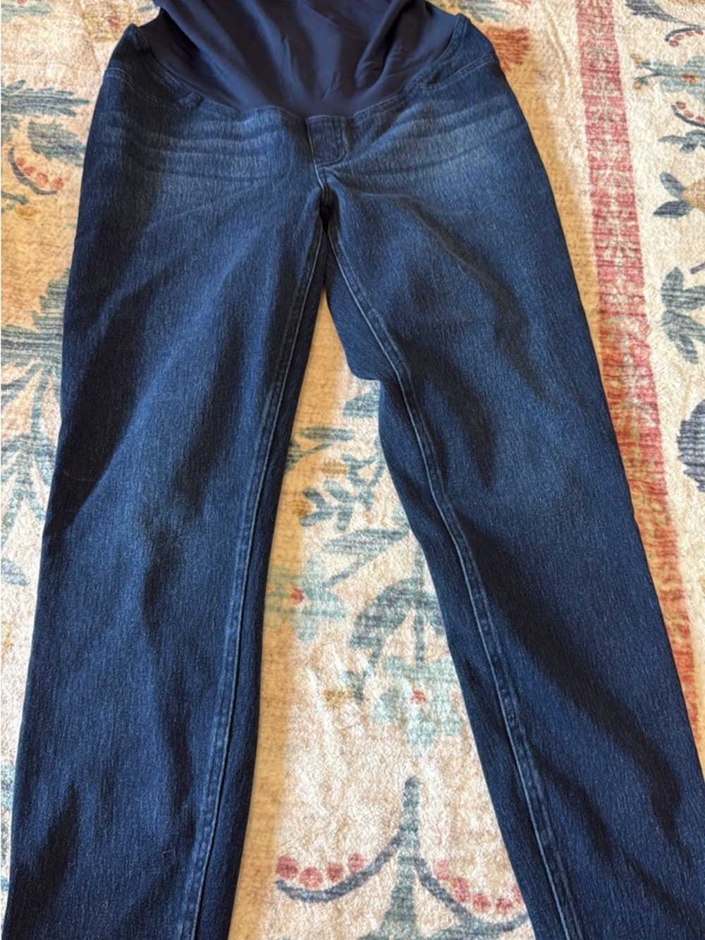 Spanx over the bump maternity jeans